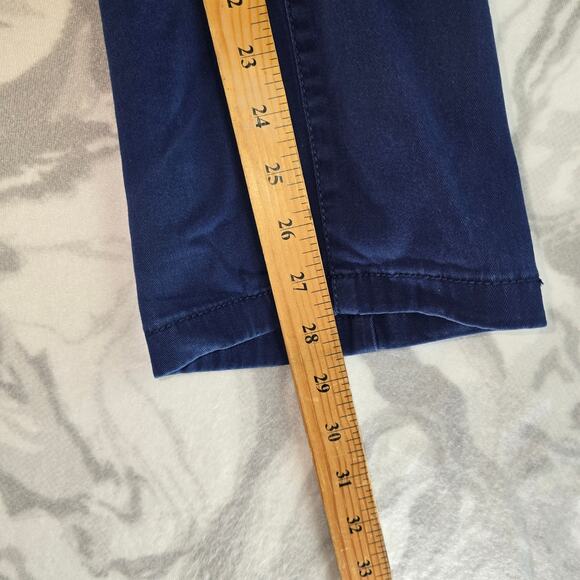 St John's Bay Girlfriend Pants Navy Blue Women's Size 14 - Picture 5 of 7